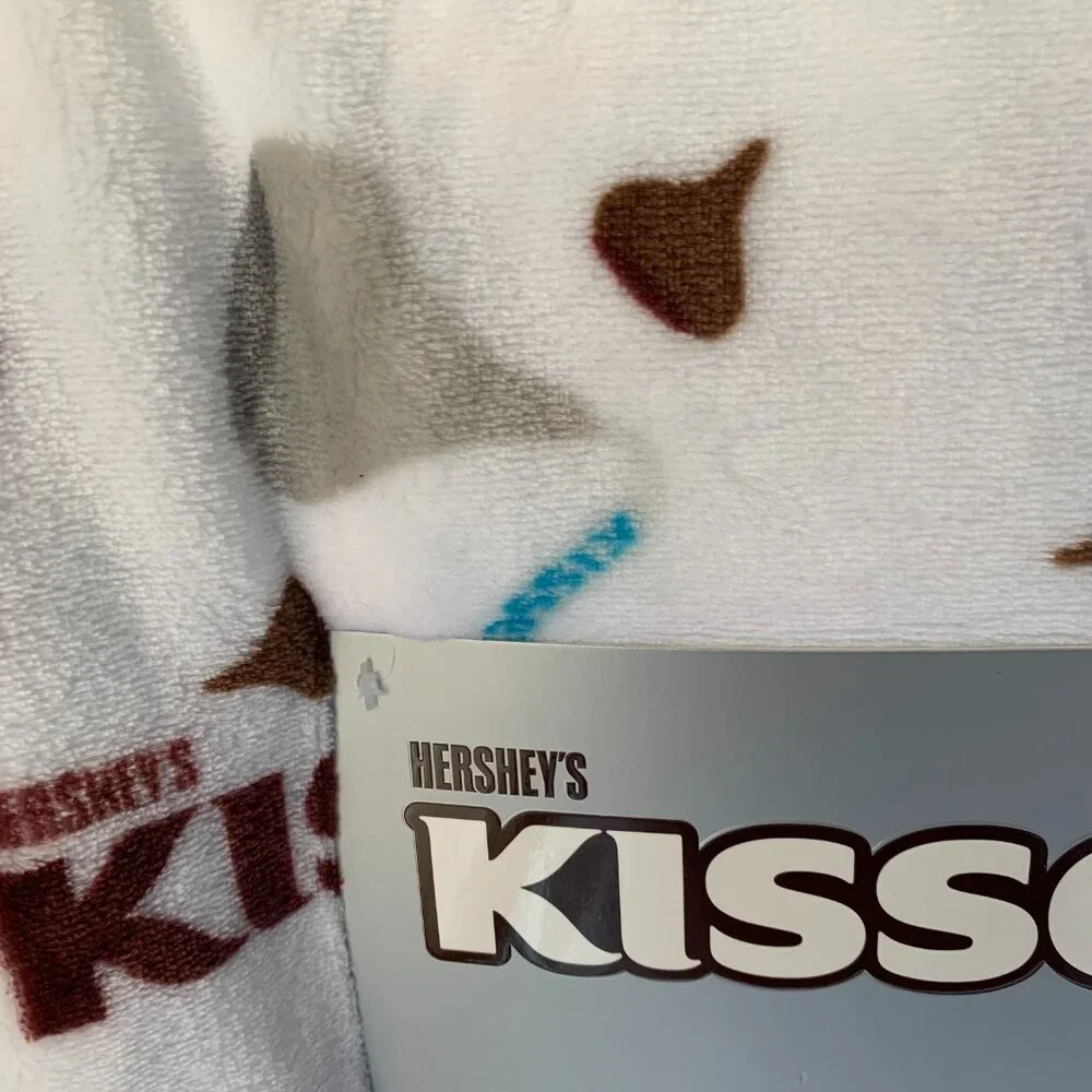 Hershey Kisses Plush Throw Plush Candy Oversized NWT